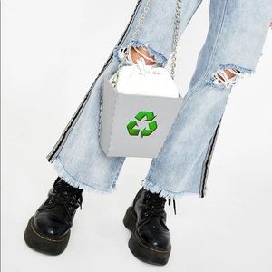 Recycle Bin Crossbody Bag